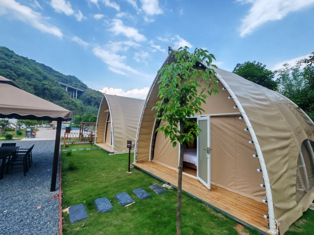 周末不加收【惠州•龙门•南昆山•山涧小筑民宿】¥488起抢山涧帐篷露营房，畅玩溯溪+泳池+围炉煮茶+民宿公共区域游玩！