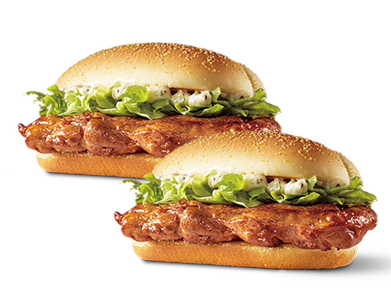 【麦当劳】24元吃麦当劳2个汉堡组合，板烧鸡腿堡/麦辣鸡腿堡（短信链接兑换取餐）